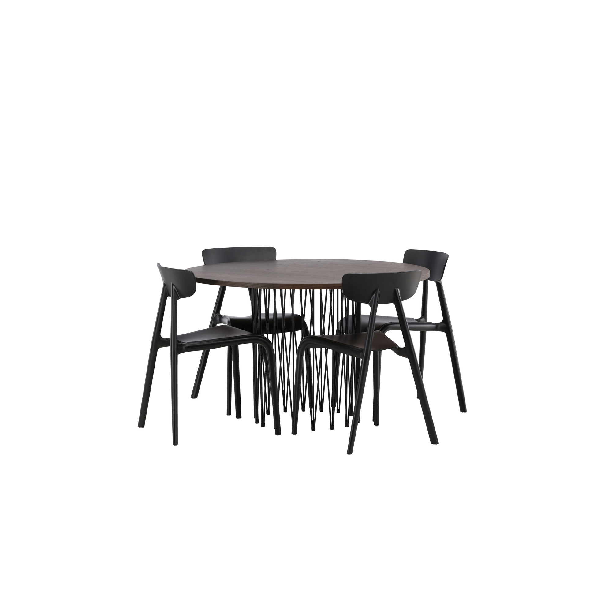Matgrupp furniture/fashion Stone med 4 Ursholmen Stolar