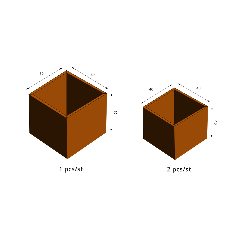 Krukset GrillSymbol Clara 3-pack
