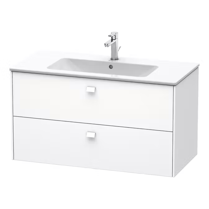 Duravit Brioso Möbelpaket Vit matt, Bredd: 1300 mm