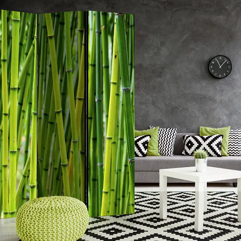 Rumsavdelare Skärmvägg Arkiio Bamboo Forest 135x172 cm