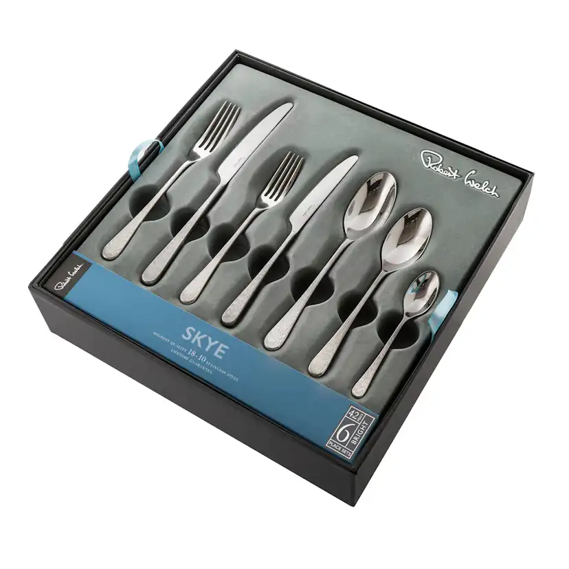 Bestickset Robert Welch Skye Bright 42 Delar