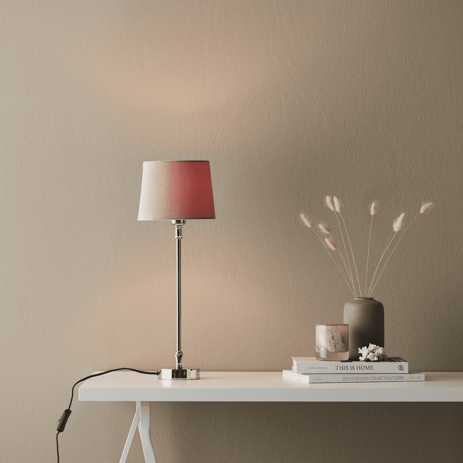 Bordslampa PR Home Liam med Skärm