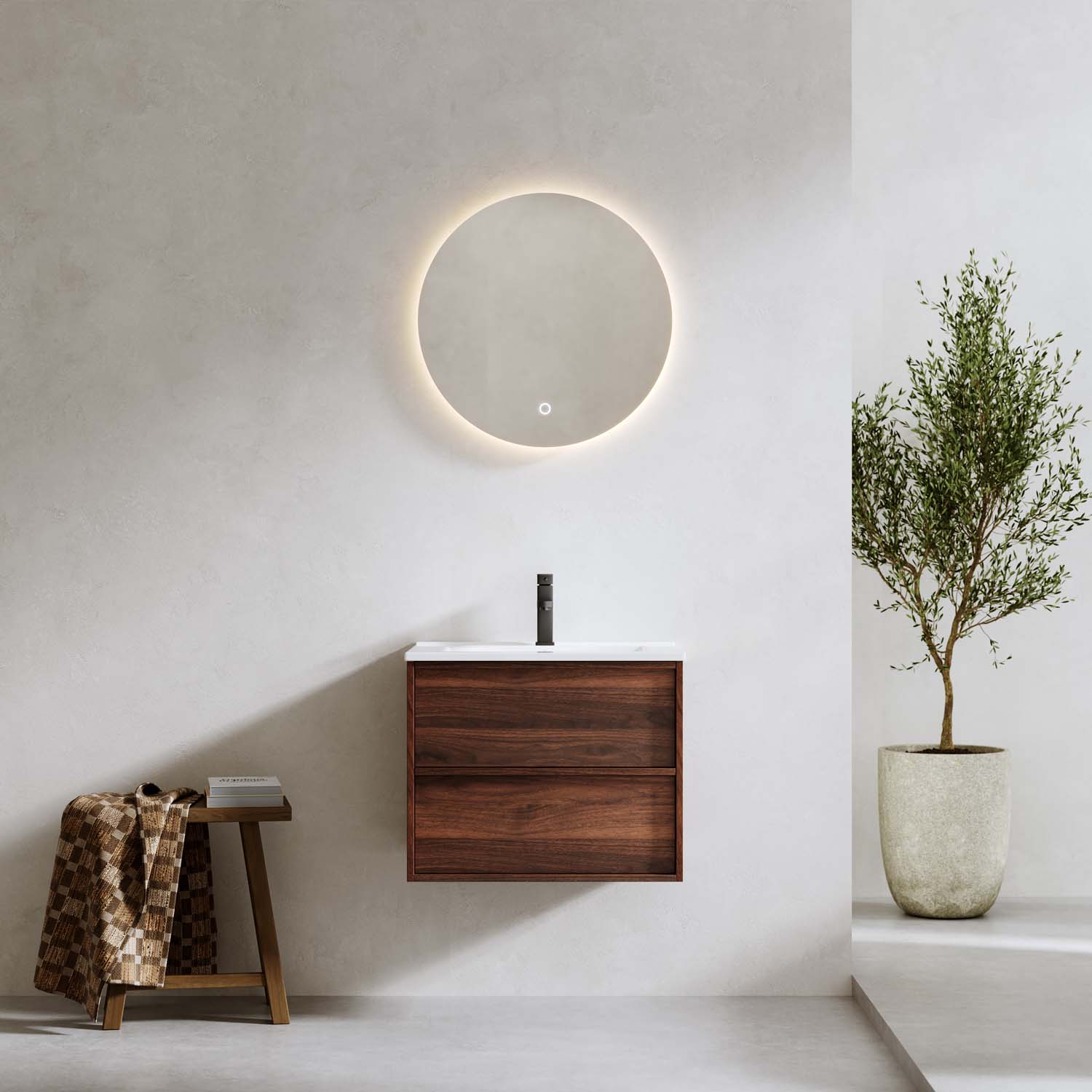 Tvättställsskåp Bathlife Charm med Tvättställ