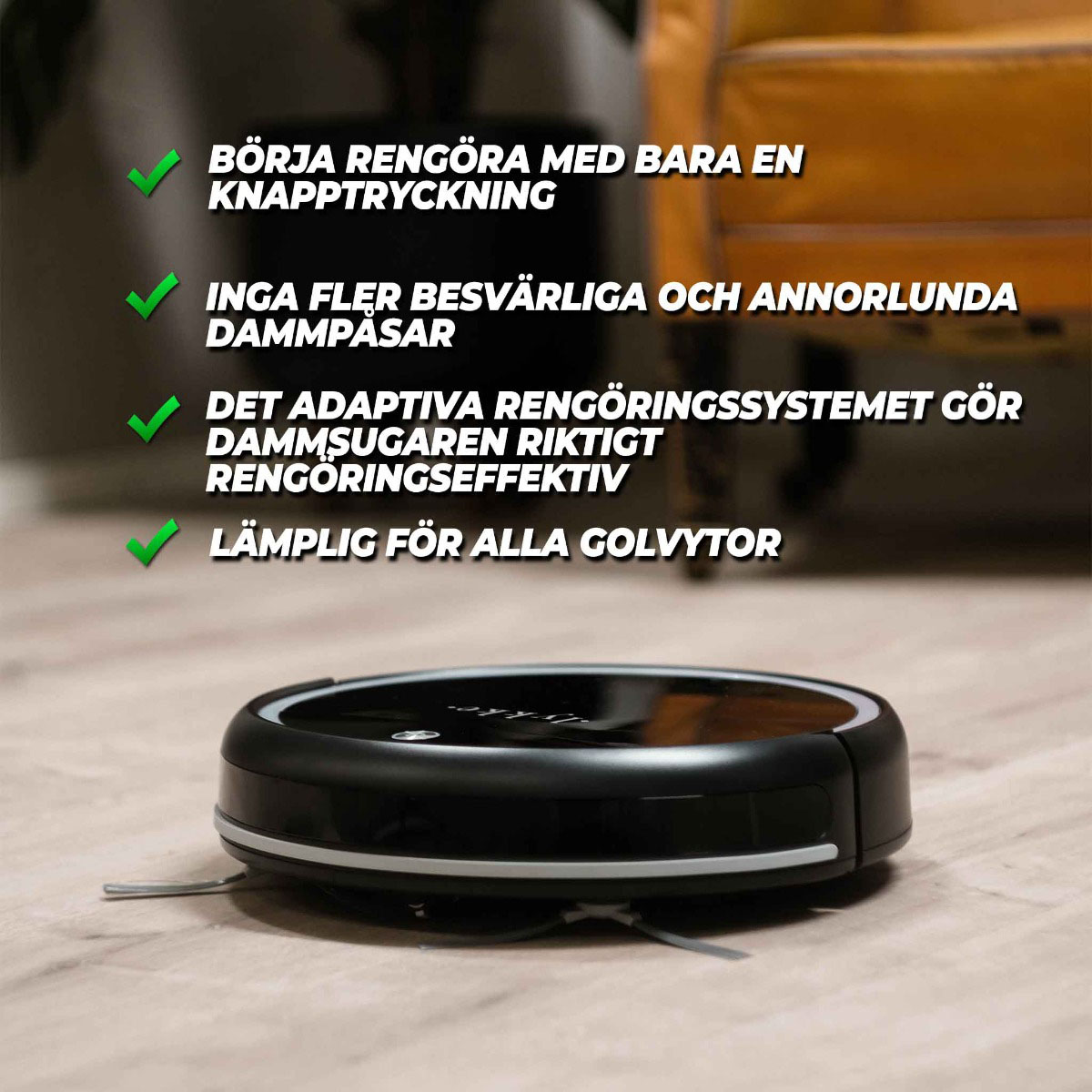 Robotdammsugare Lykke Pro 1000