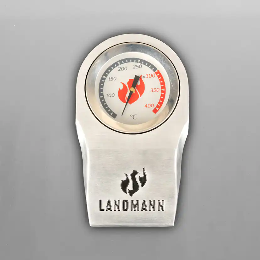 Gasolgrill Landmann Rexon Cook 4.1 2023 Rostfritt Stål Integrerad Tändare & Sidobrännare