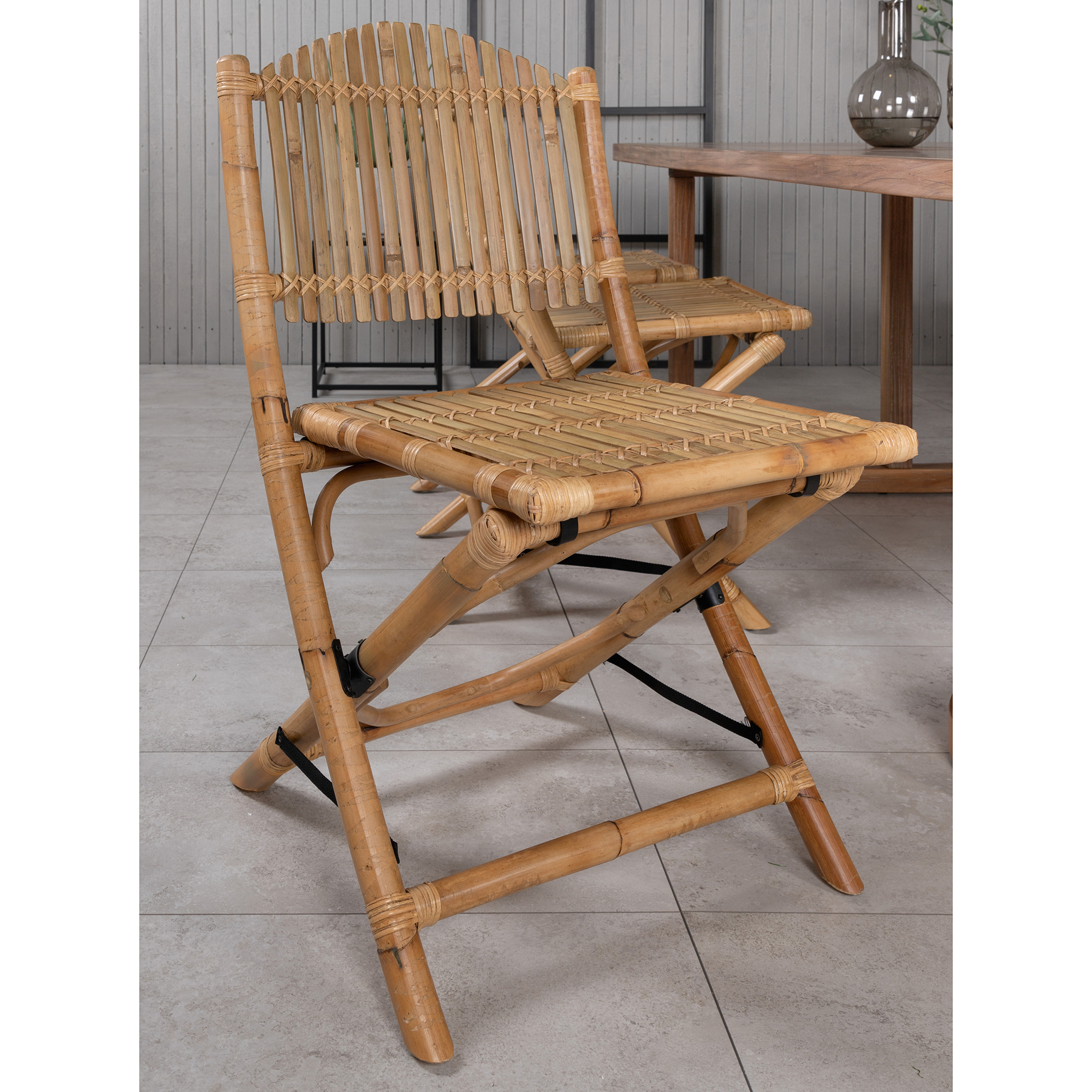 Matgrupp Venture Home Erica med 6 Cane Stolar