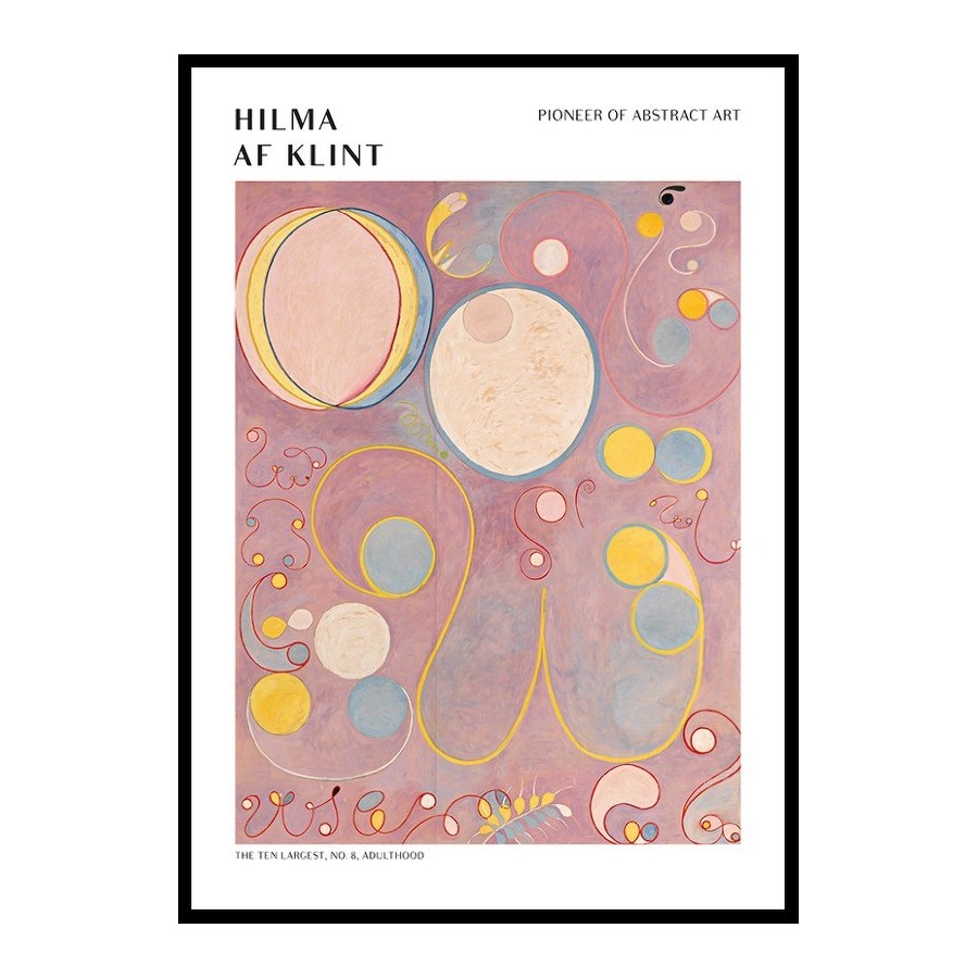 Poster Gallerix The Ten Largest No8 By Hilma Af Klint