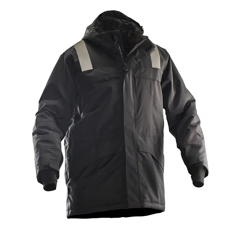 Vinterparkas Svart XL Storlek: XL, Färg: Svart