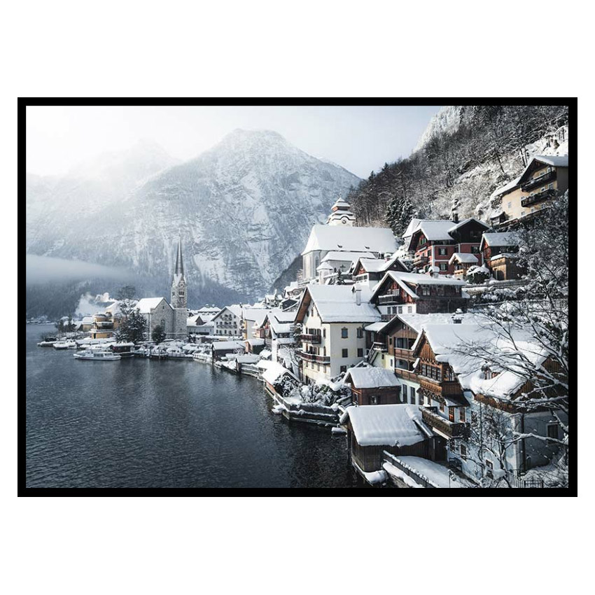 Poster Gallerix Hallstatt In Winter
