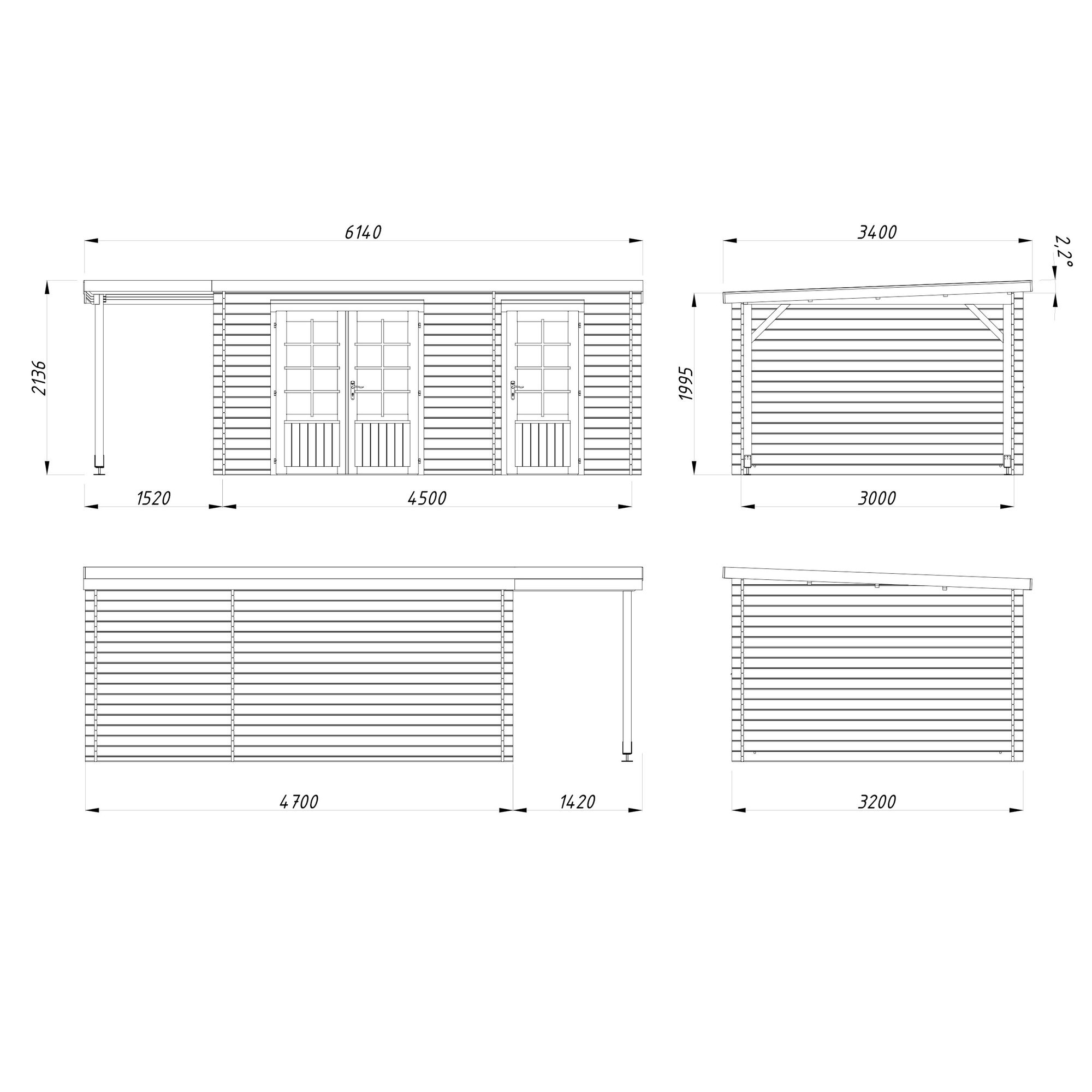 Ella 17,8 m2 (inv. 13,1+3,9 m2) Obehandlad