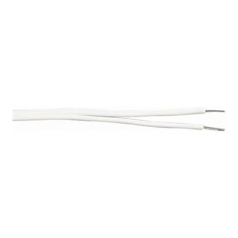 Kabel Malmbergs EKU 2x0,7 Vit