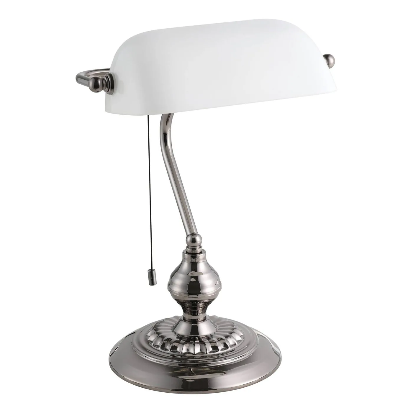 Bordslampa Eglo Banker Nickel Vit