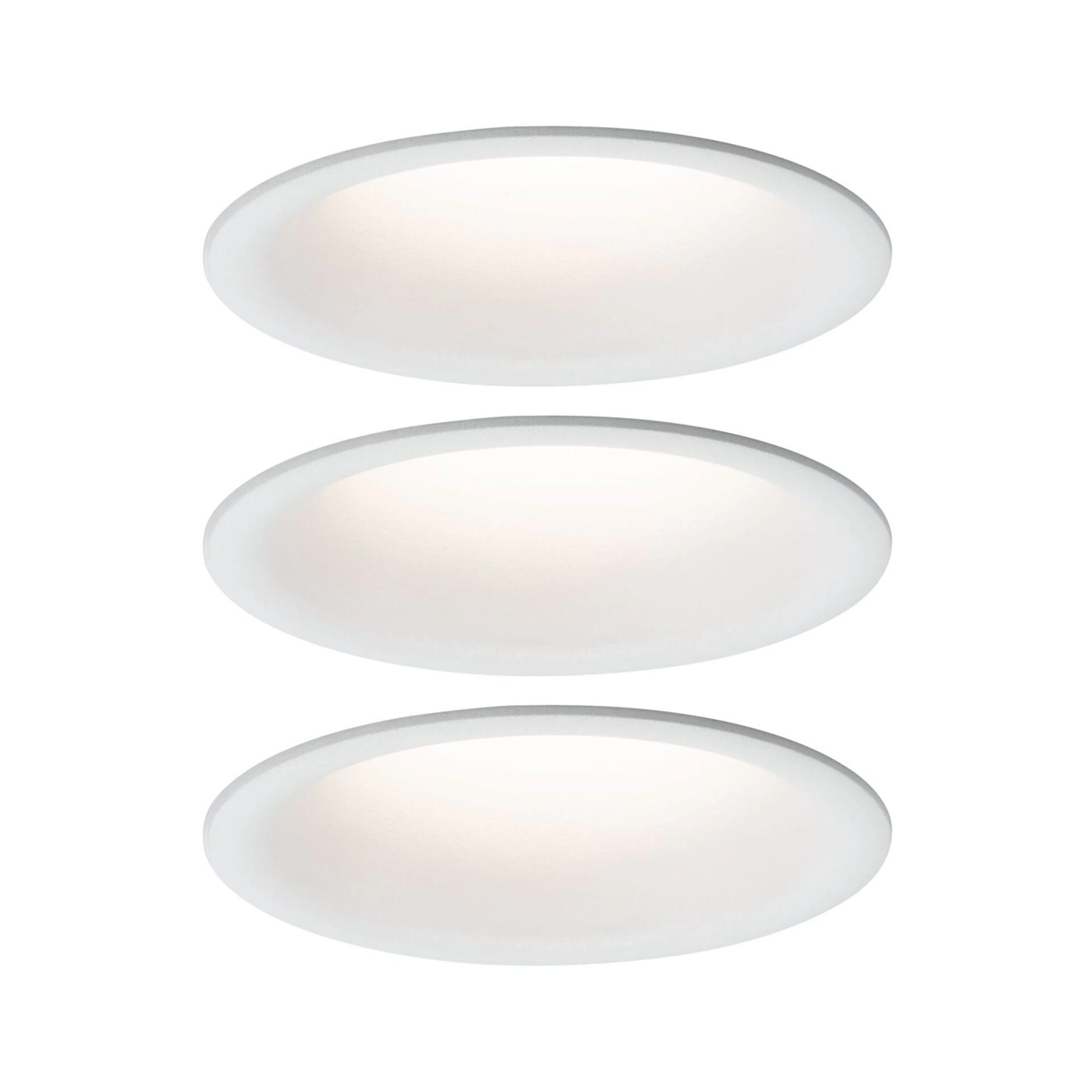 Downlight Paulmann Cymbal 3-pack, 2700 K