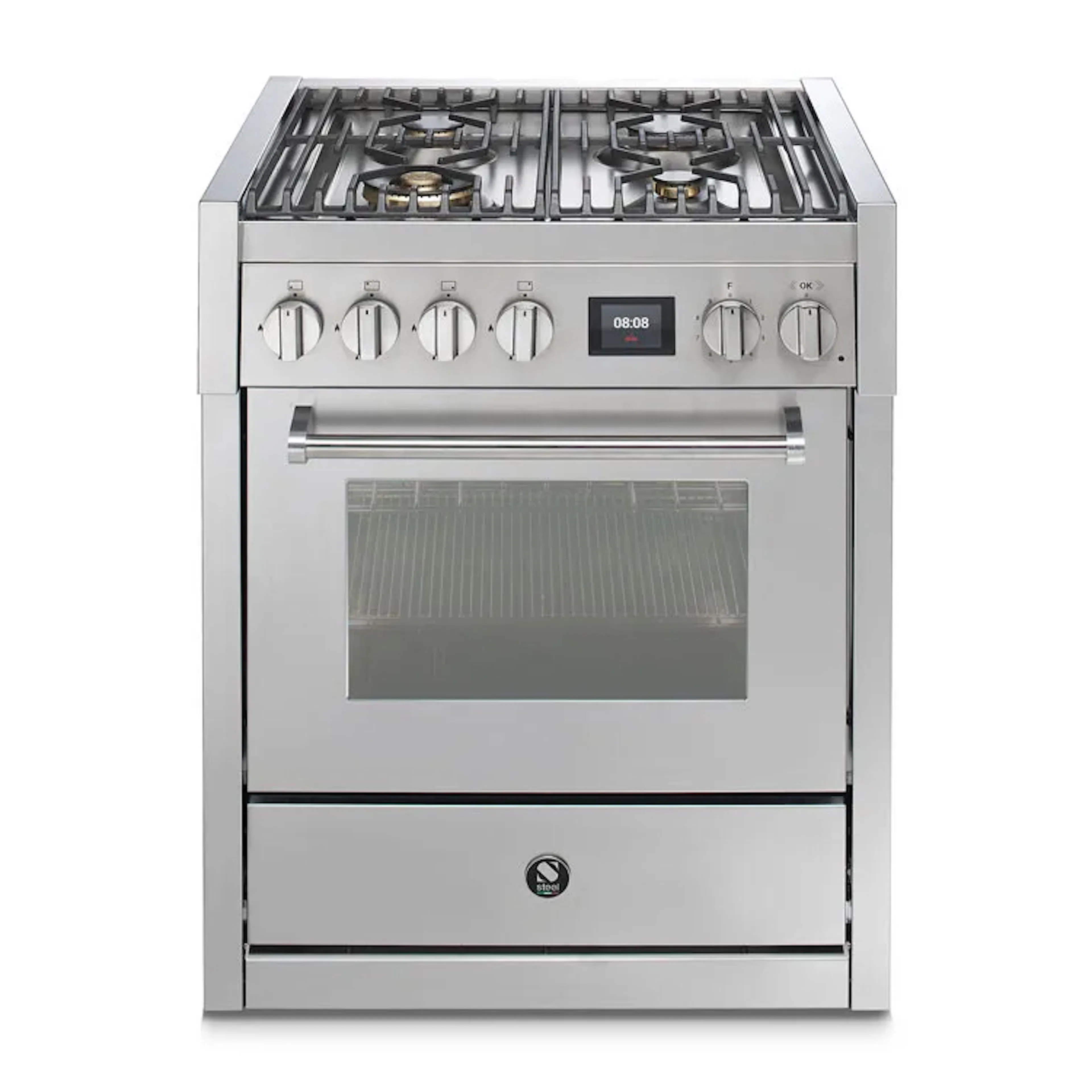Gasolspis Steel Genesi Combi-Steam 70 cm med Ugn