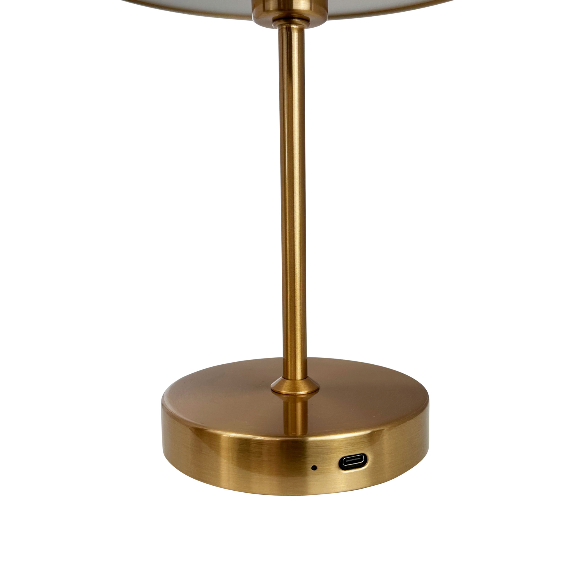 Portabel Bordslampa Dyberg Larsen Stockholm LED Uppladdningsbar