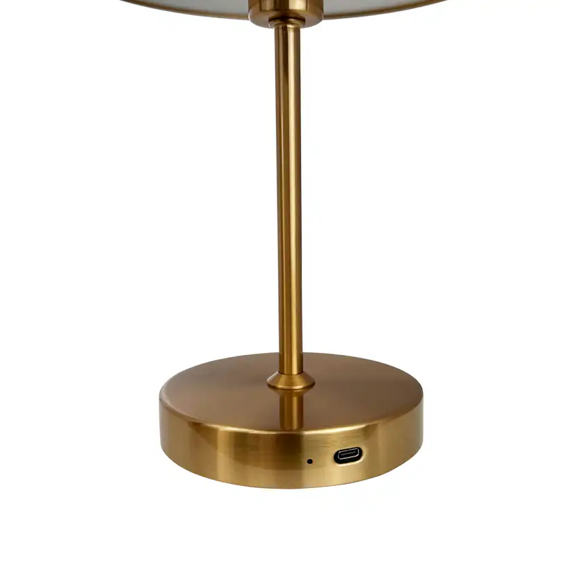 Portabel Bordslampa Dyberg Larsen Stockholm LED Uppladdningsbar