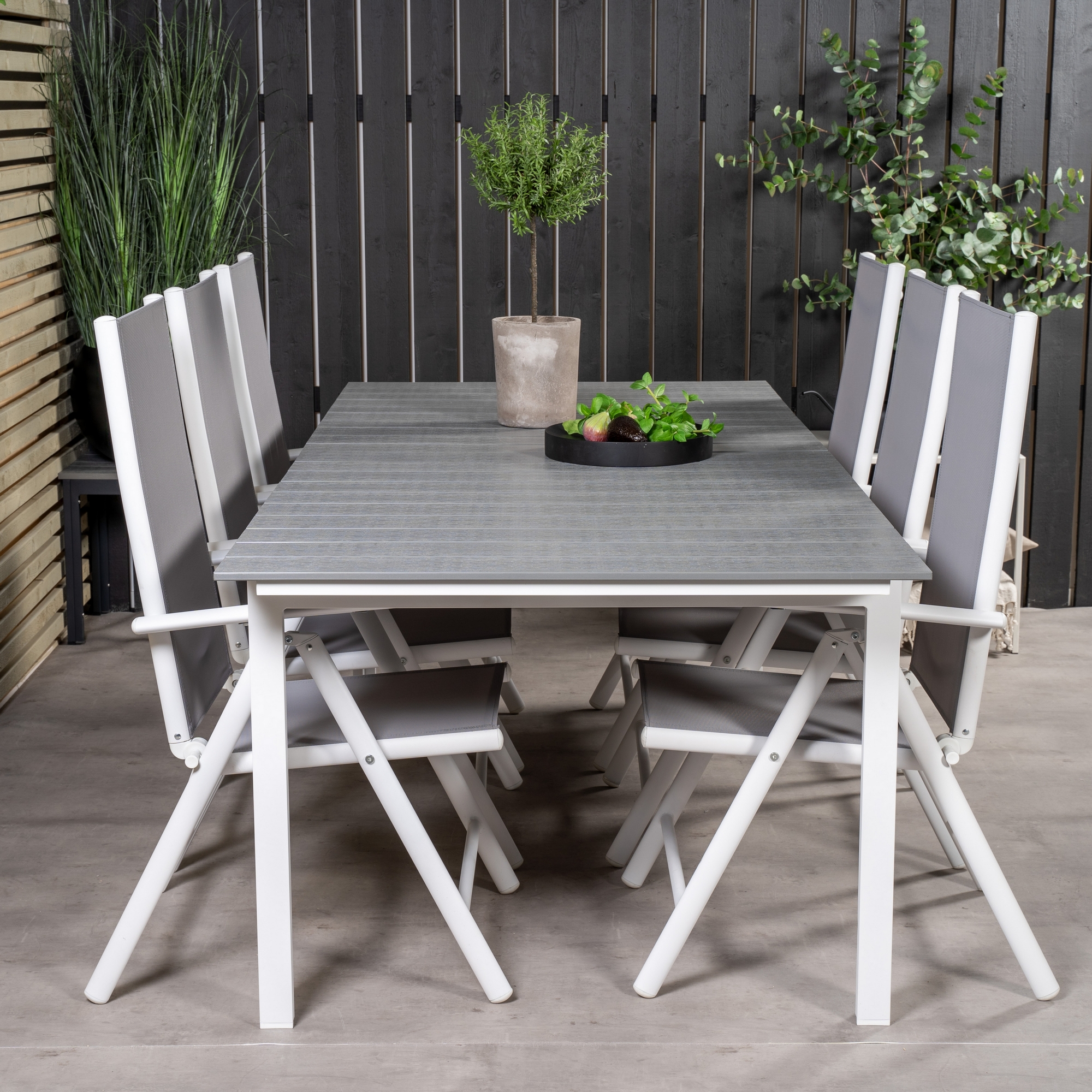 Matgrupp Venture Home Lova 224/324 med 6 Bront Stolar