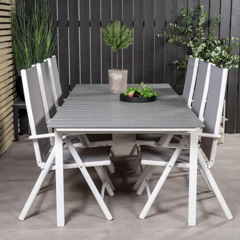 Matgrupp Venture Home Lova 224/324 med 6 Bront Stolar
