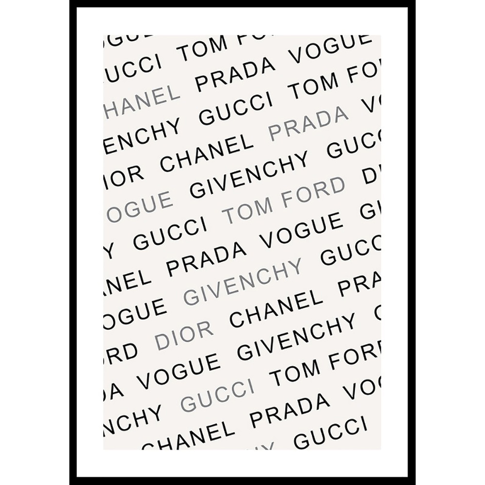 Poster Gallerix Fashion Brands