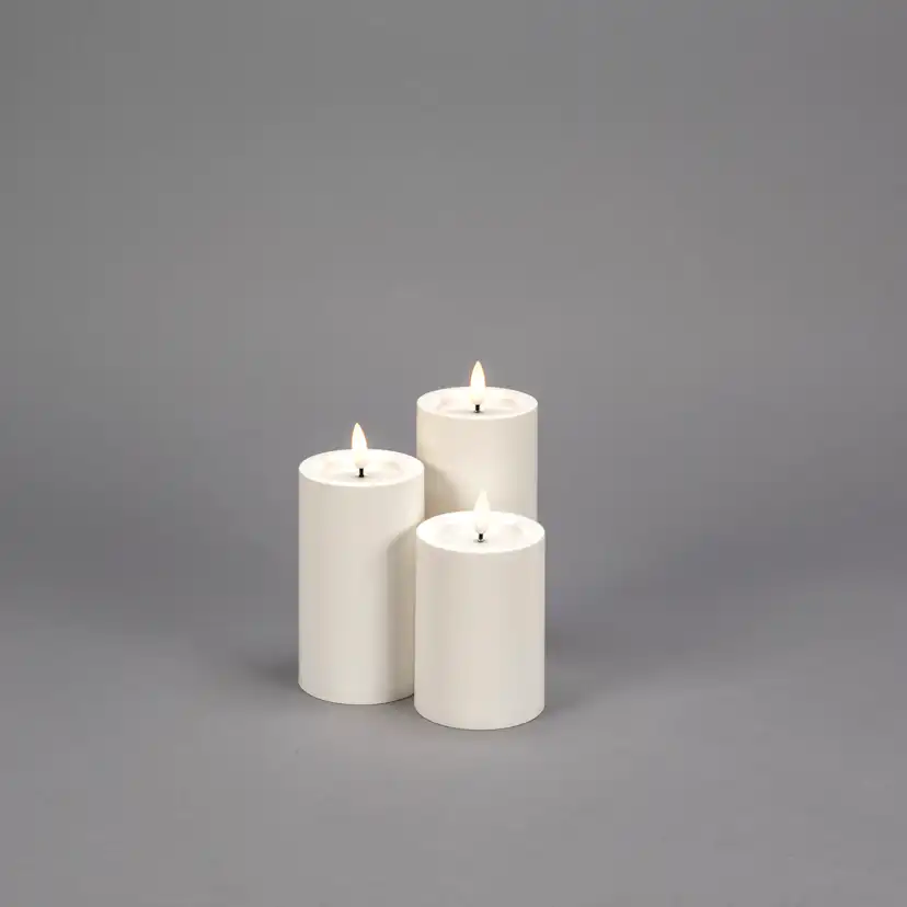 LED-Blockljus Gnosjö Konstsmide 12cm Utomhus