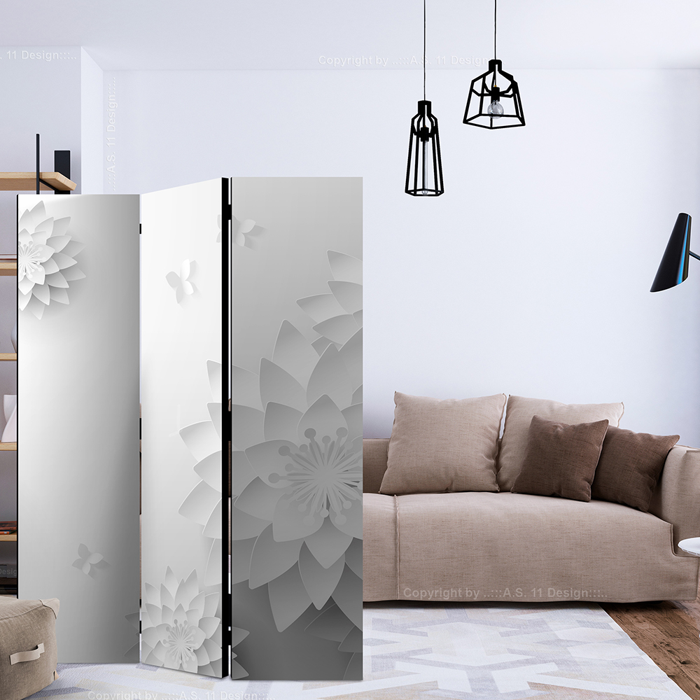 Rumsavdelare Skärmvägg Arkiio Oriental Flowers 135x172 cm