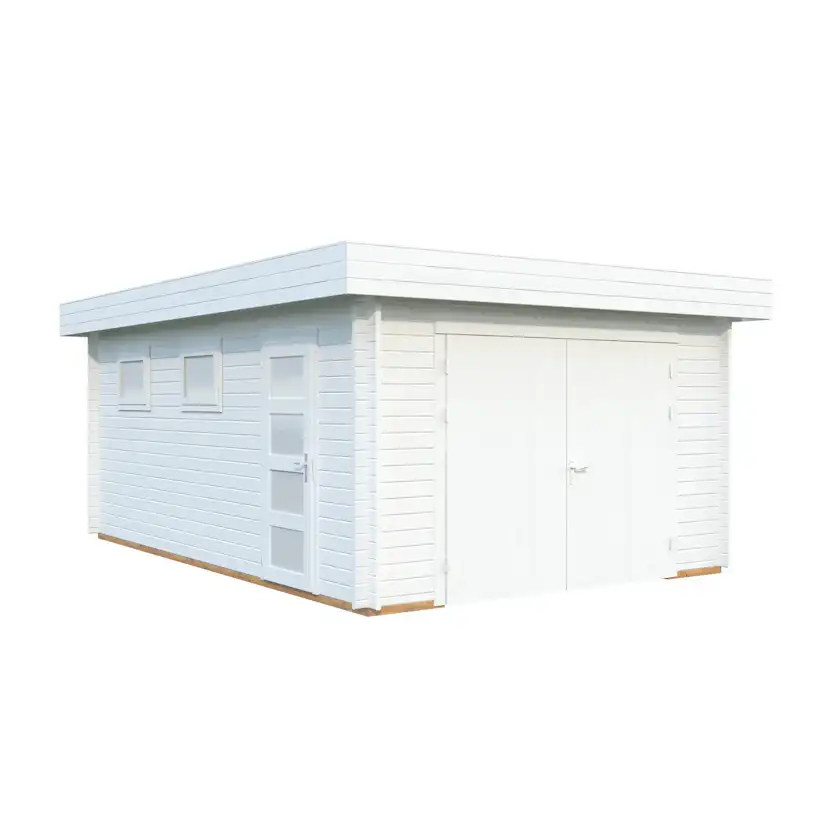 Garage Palmako Rasmus med Garagedörr 19,8 m2