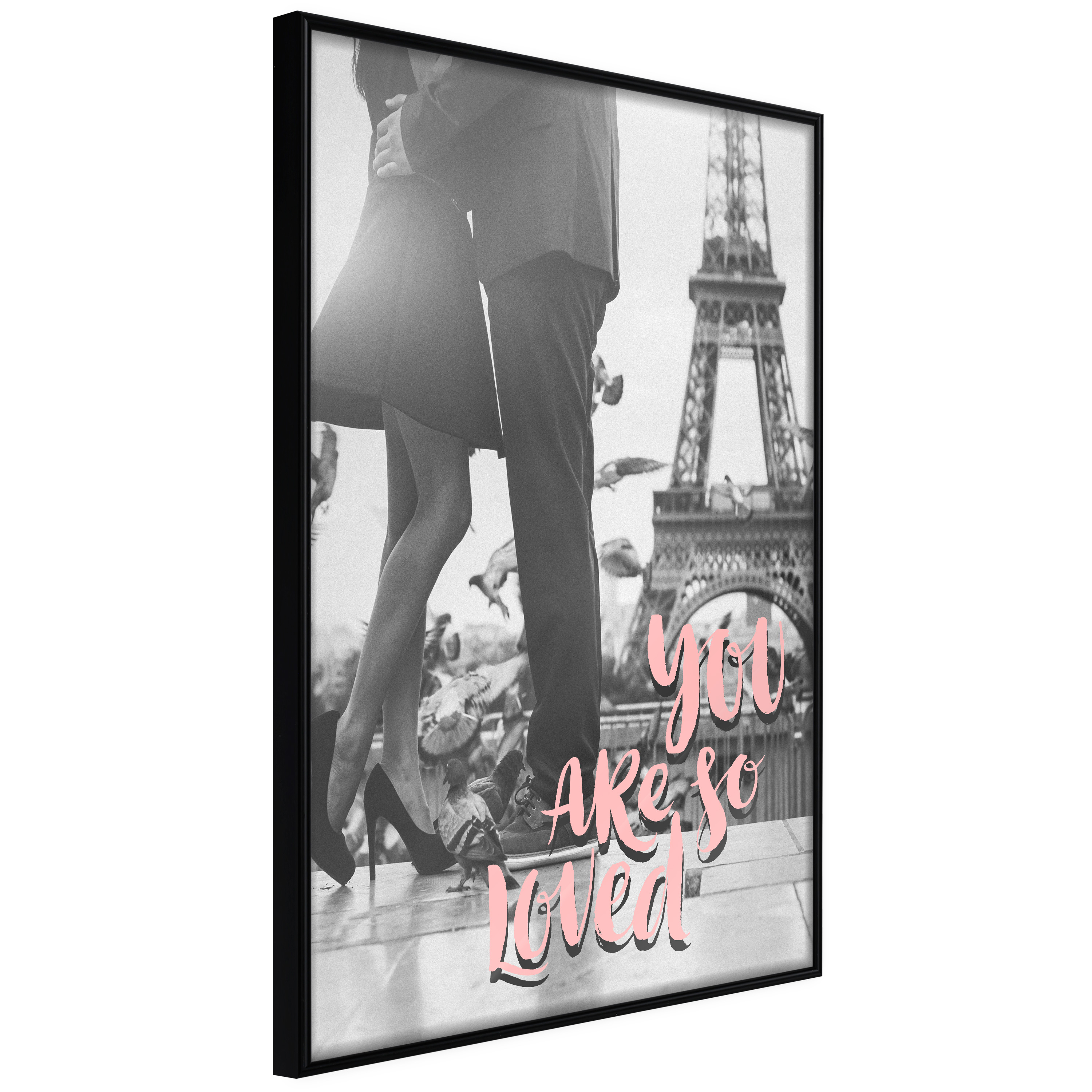 Affisch - You Are so Loved [Poster] 30x45 Svart ram, 30x45 cm
