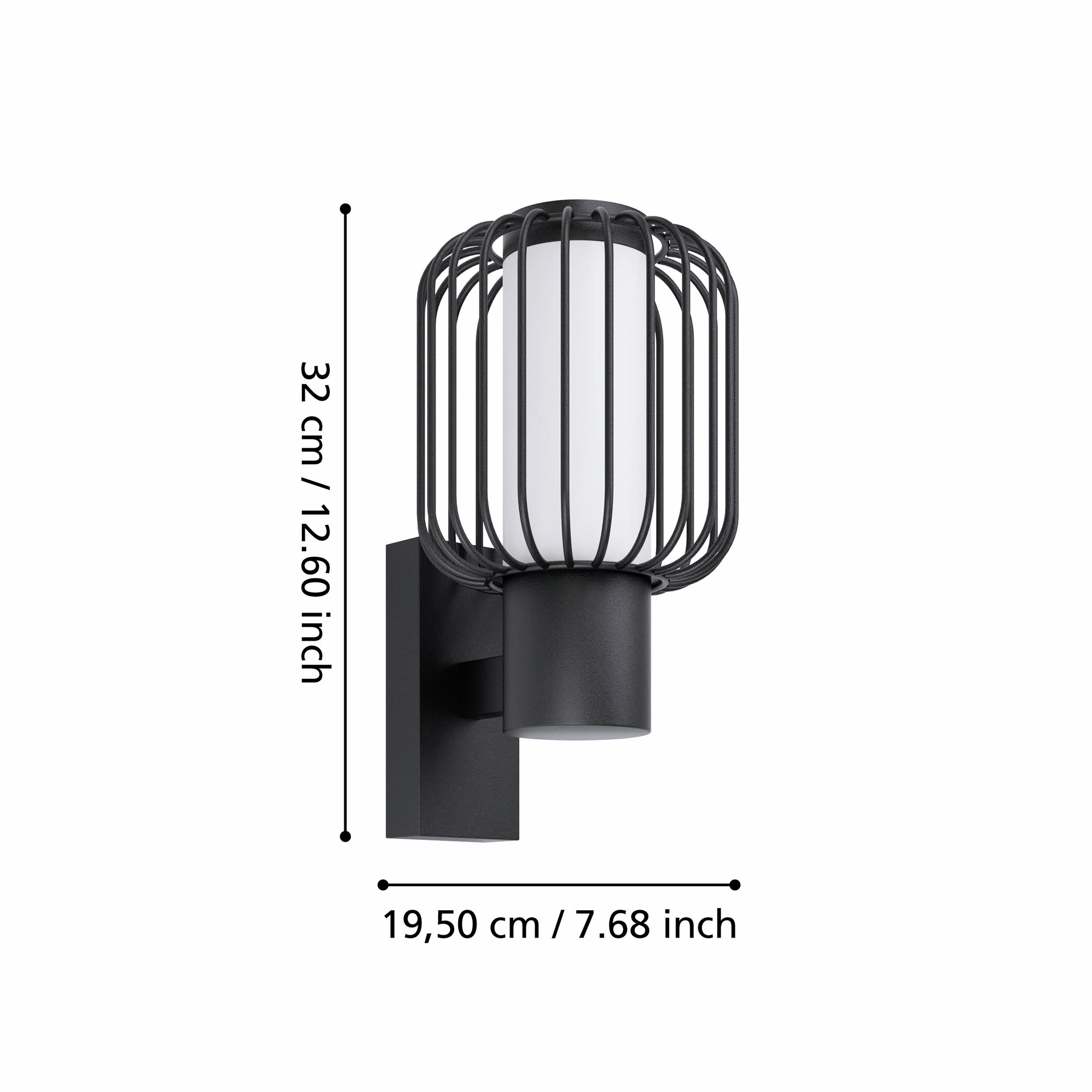 Utvändig vägglampa Eglo Ravello