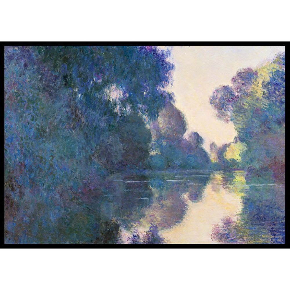 Poster Gallerix Morning on the Seine near Giverny By Claude Monet