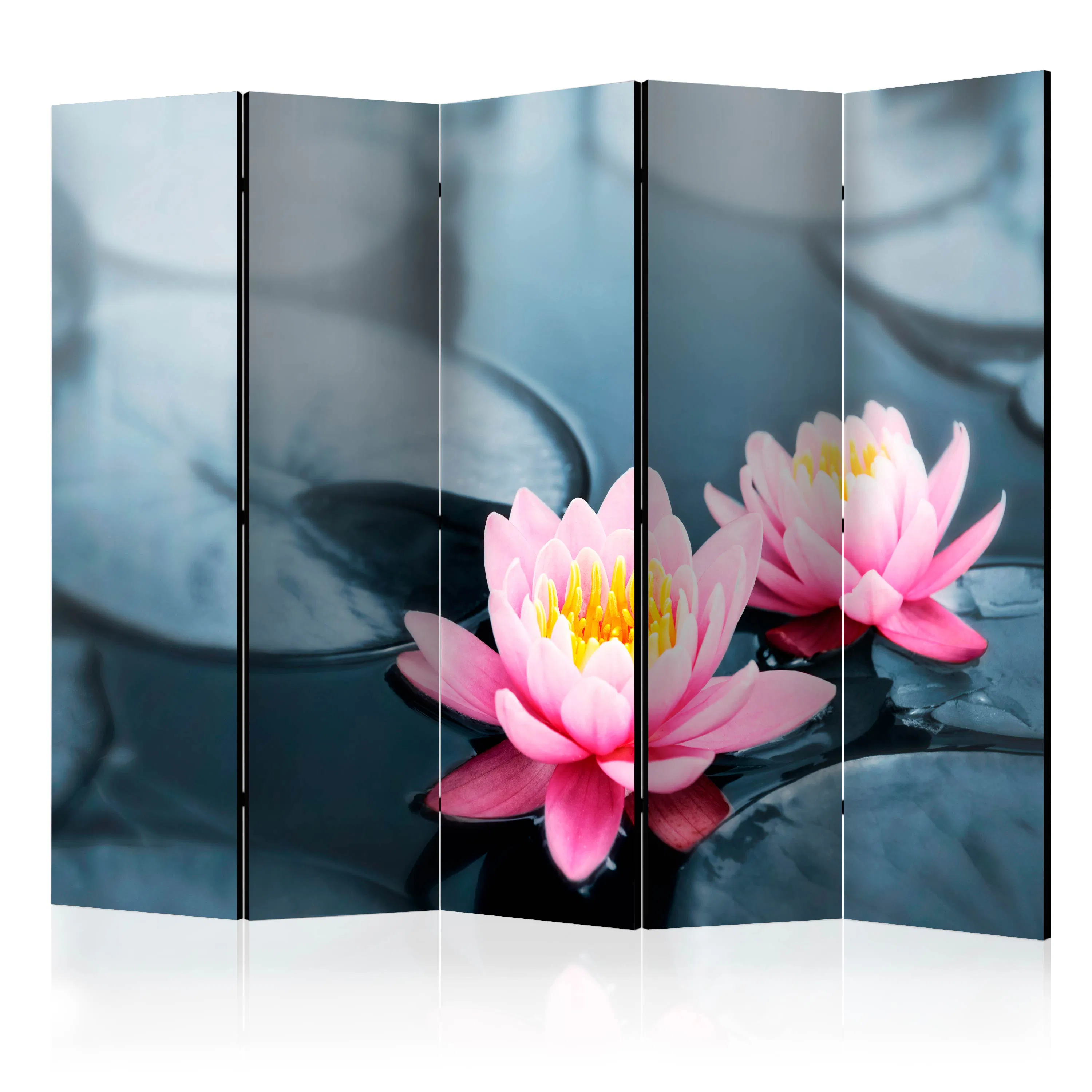 Rumsavdelare Skärmvägg Arkiio Lotus Blossoms II 225x172 cm