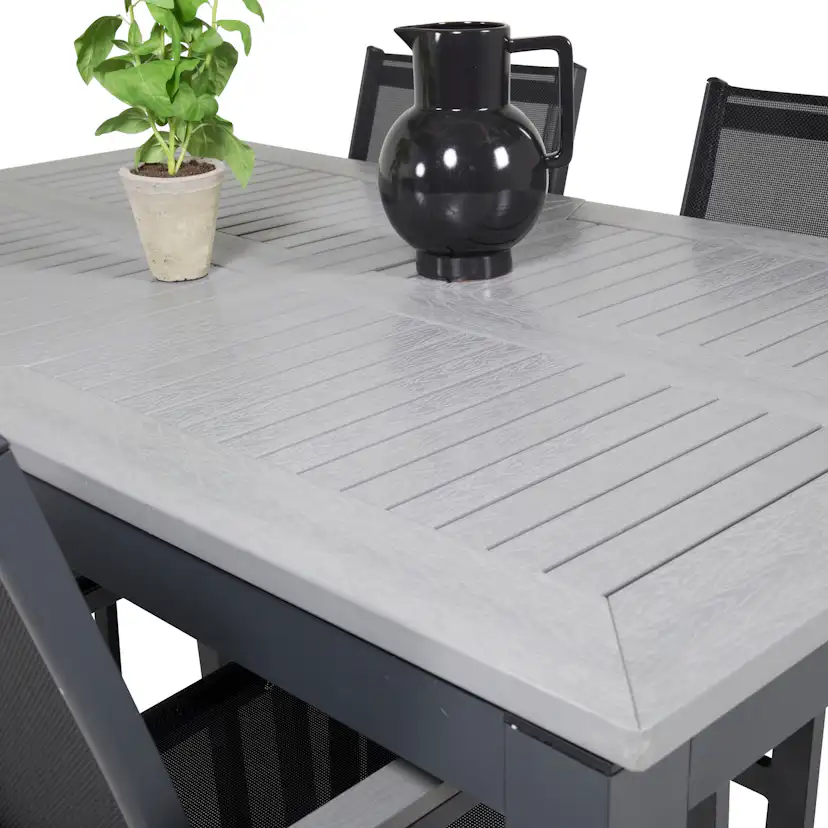 Matgrupp Venture Home Aleyna 160/240 med 4 Pincy Stolar