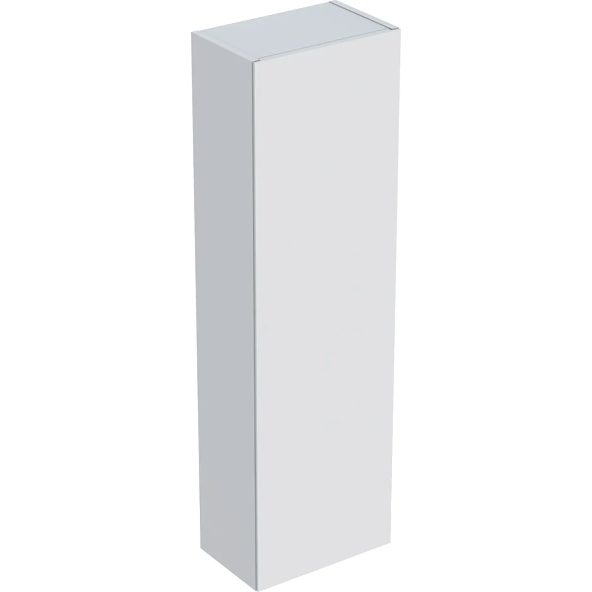 Ifö Elegant mellanhögt skåp med en dörr: B=33cm, H=110.5cm, Vit