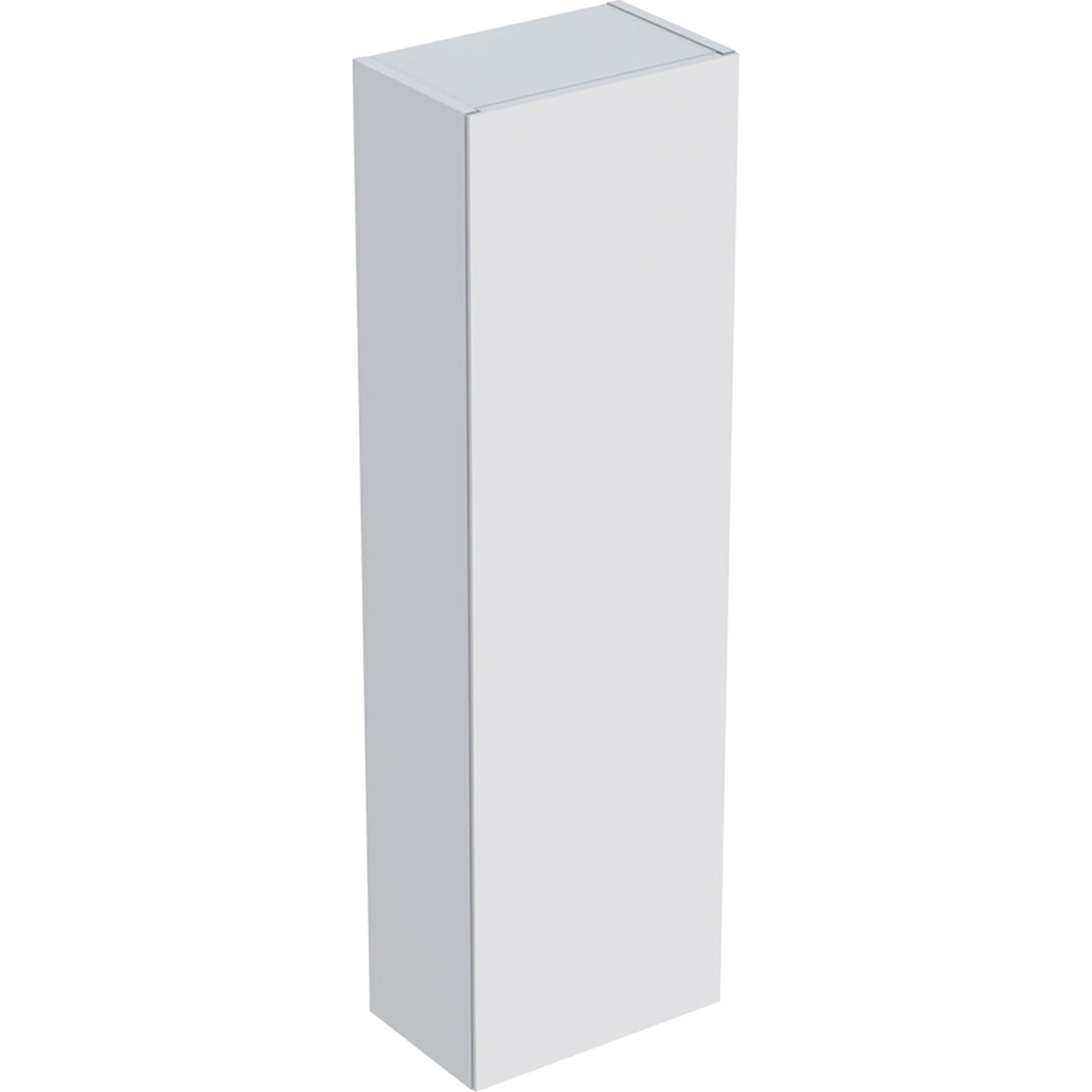 Ifö Elegant mellanhögt skåp med en dörr: B=33cm, H=110.5cm, Vit