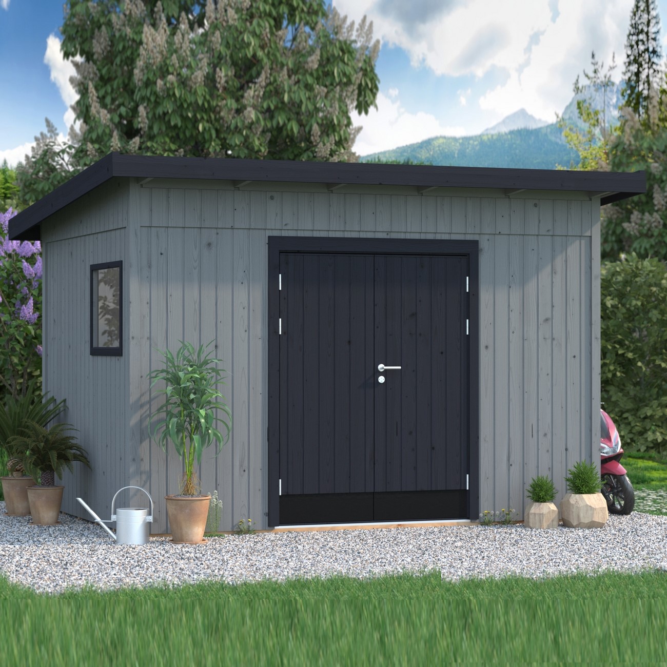 Förråd Palmako Stig 8,4 m2 (inv. 8,2 m2)