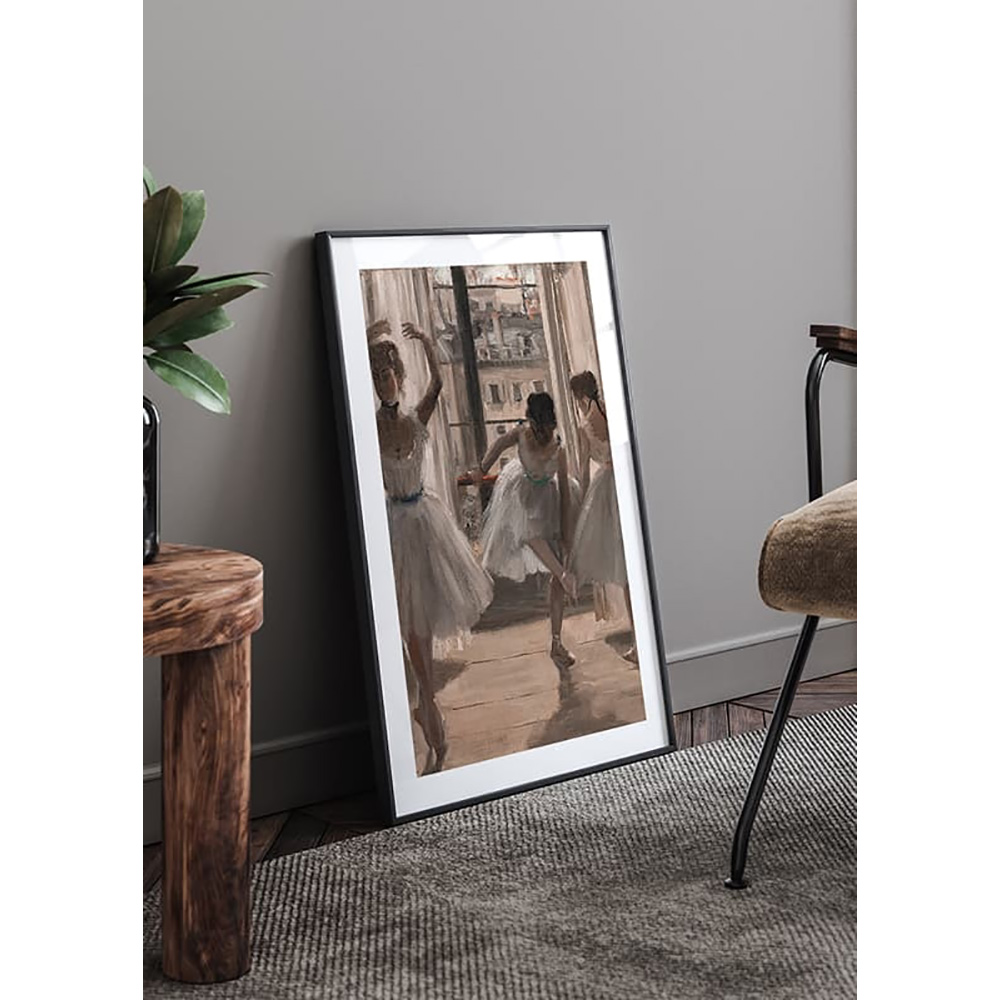 Poster Gallerix Danseuses Dans Une Salle D'exercice By Edgar Degas