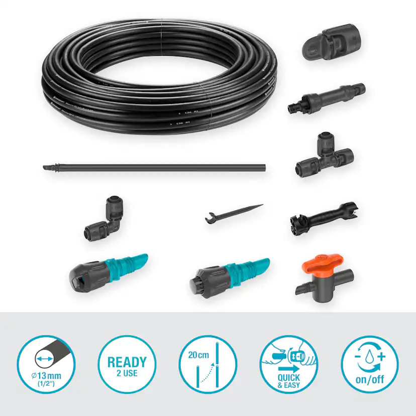 Bevattningsset Gardena Micro-Drip Blom/Köksträdgårdar