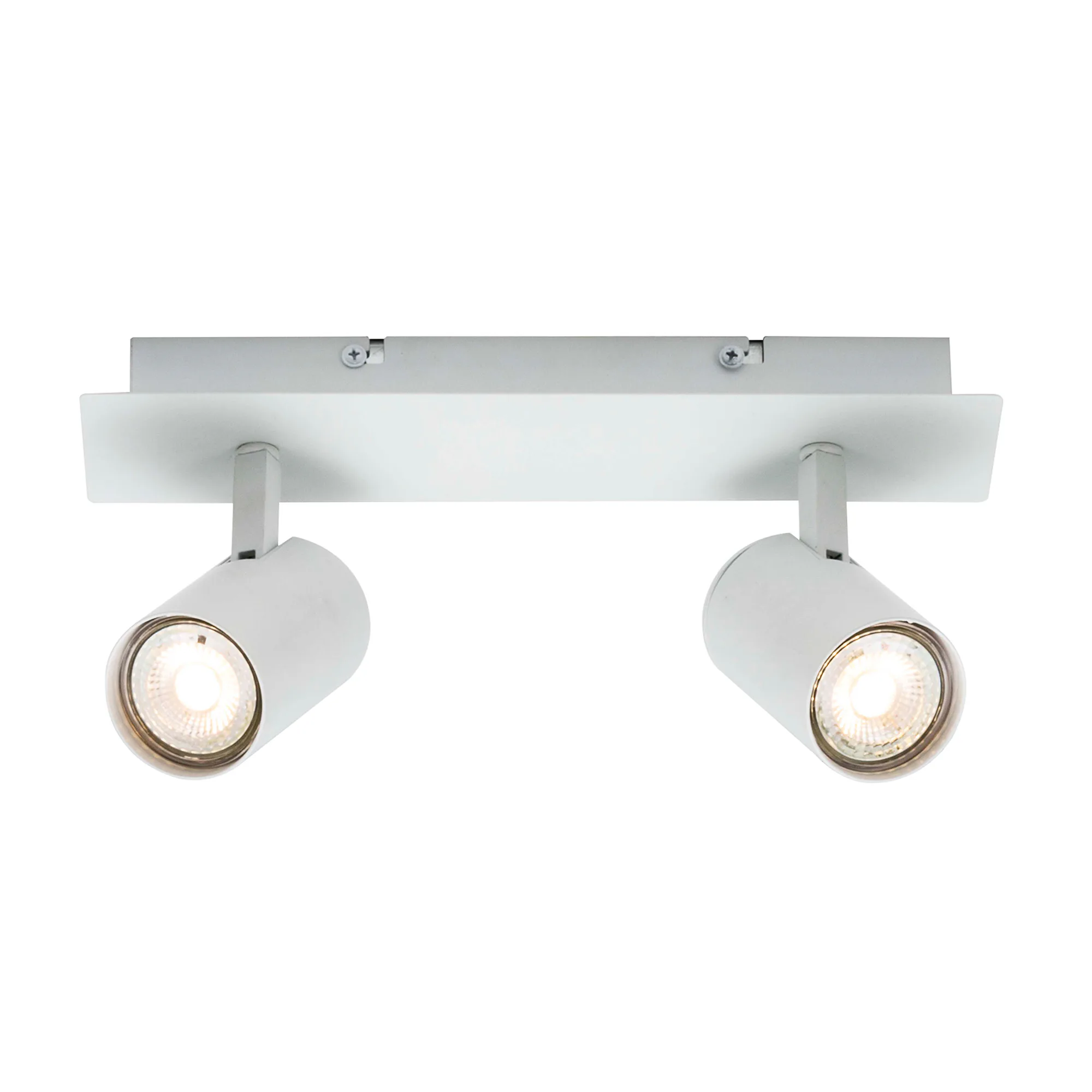 Takspotlight Nordlux Frida 2-Spot Vit Metall Spotlight Tak