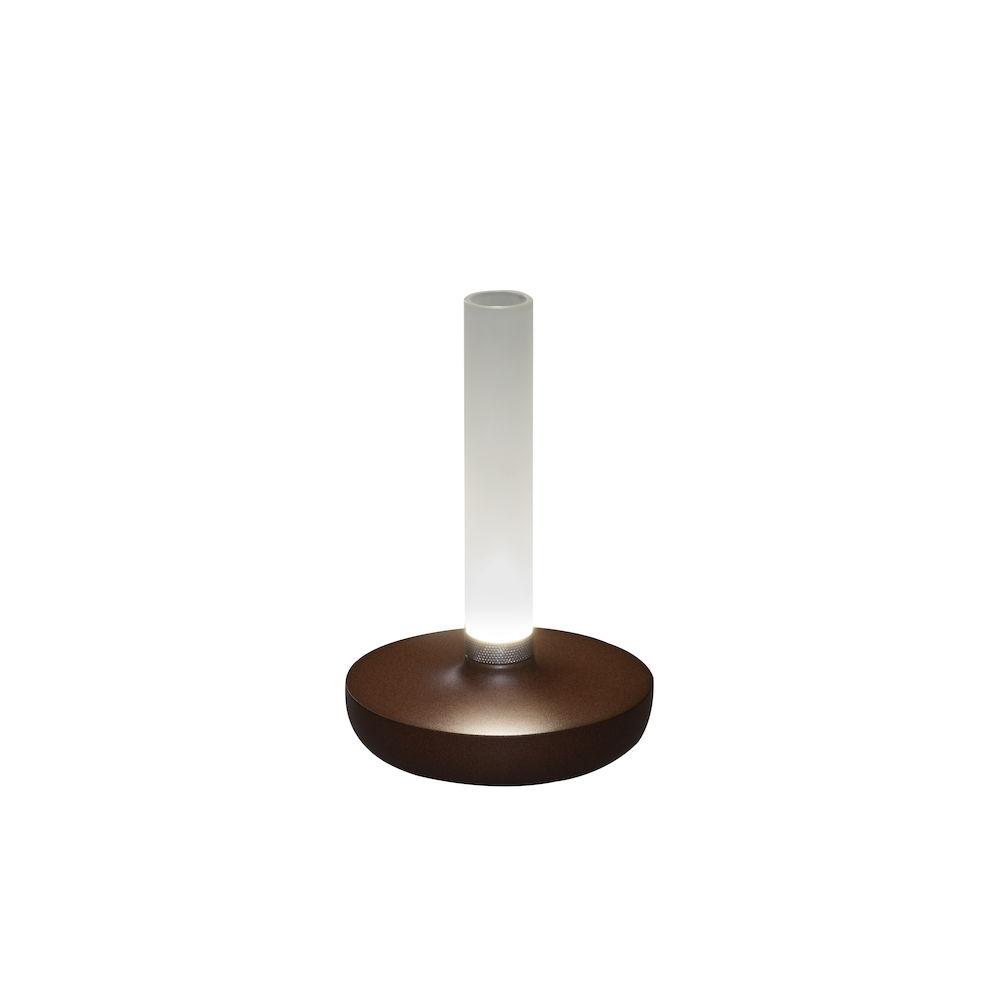 Biarritz bordslampa rost USB Rost