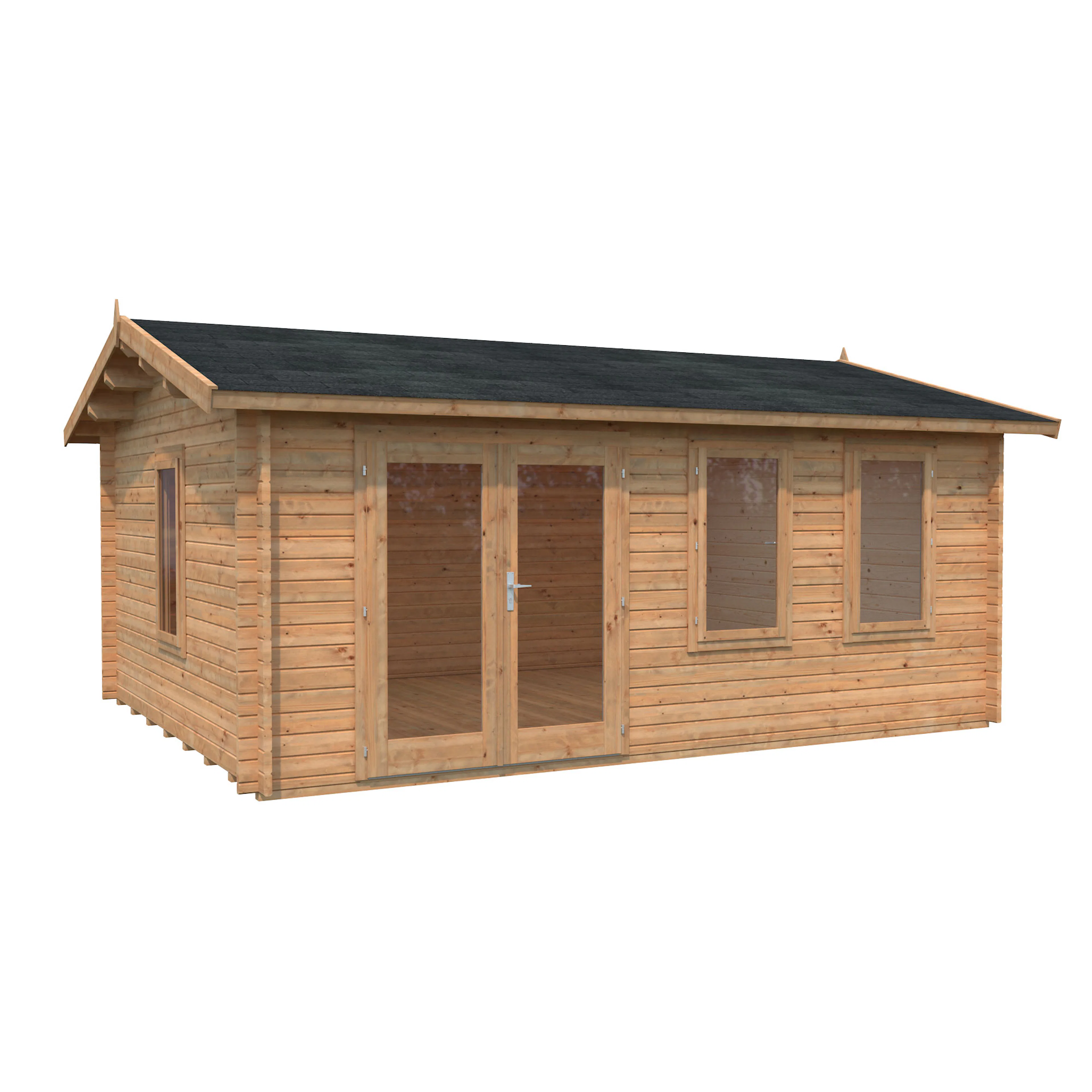 Iris 19,1 m2 Brun dippad