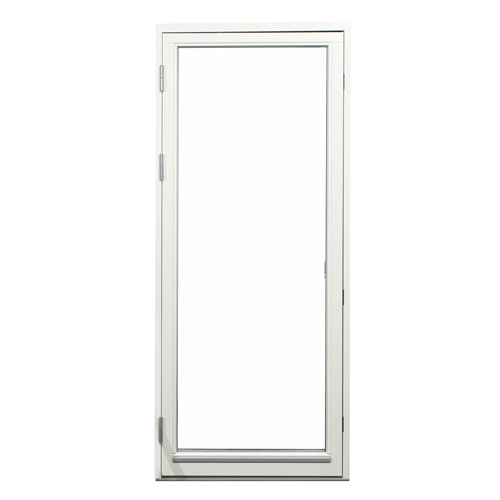 Fönsterdörr Outline Helglasad Enkeldörr 3-Glas Trä