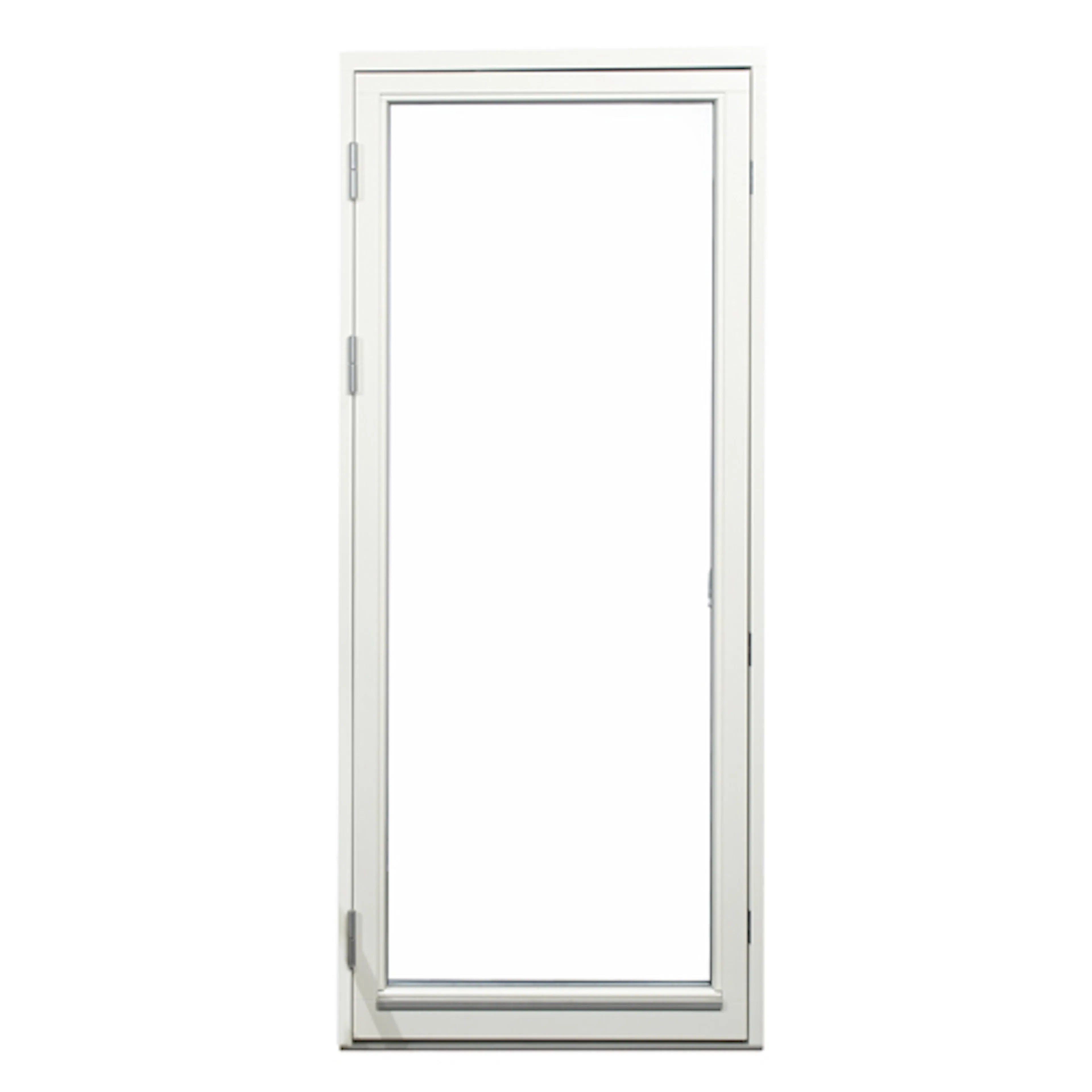 Fönsterdörr Outline Helglasad Enkeldörr 3-Glas Trä