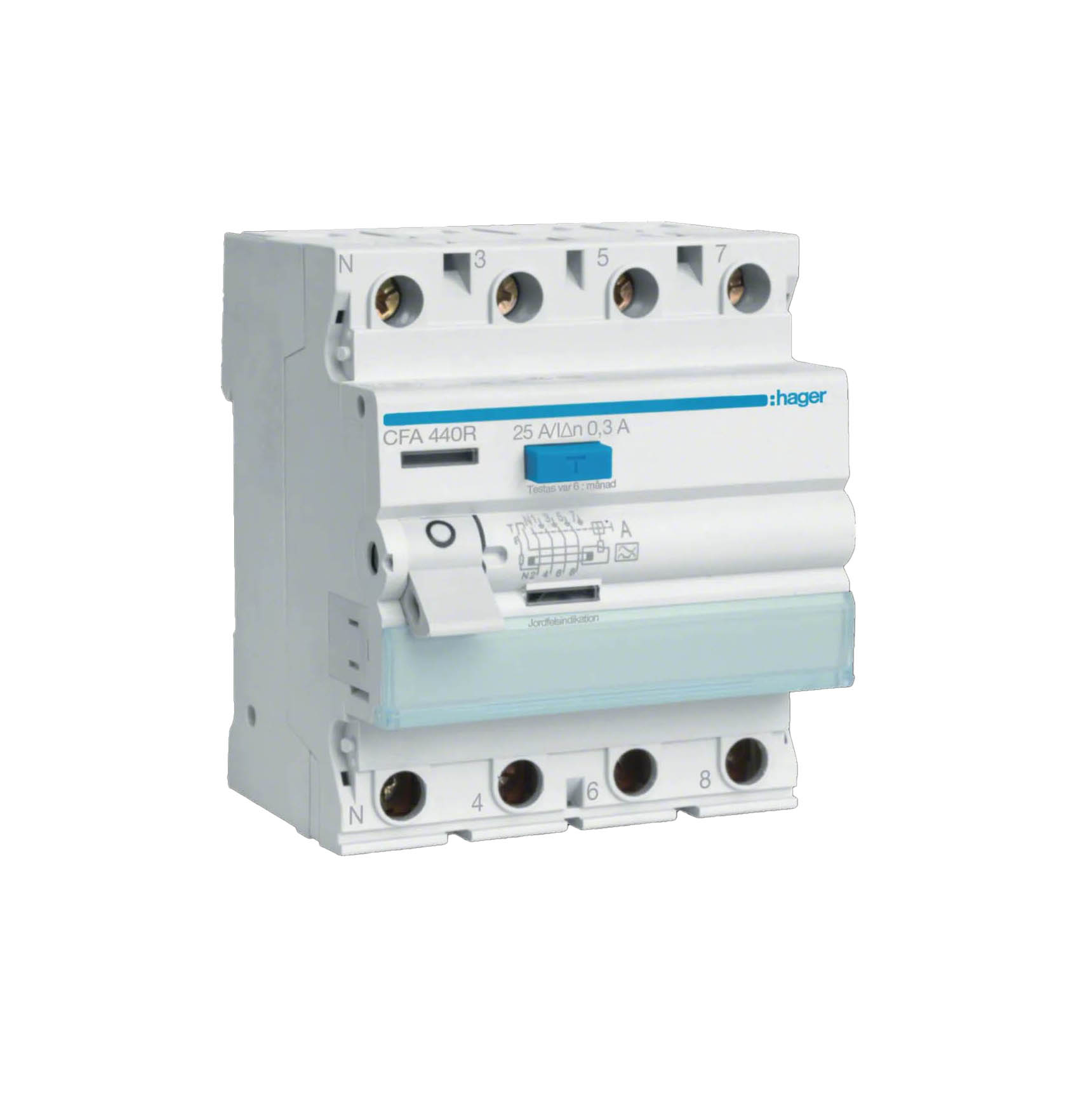 Jordf br 4-P 40A 300mA 40 A