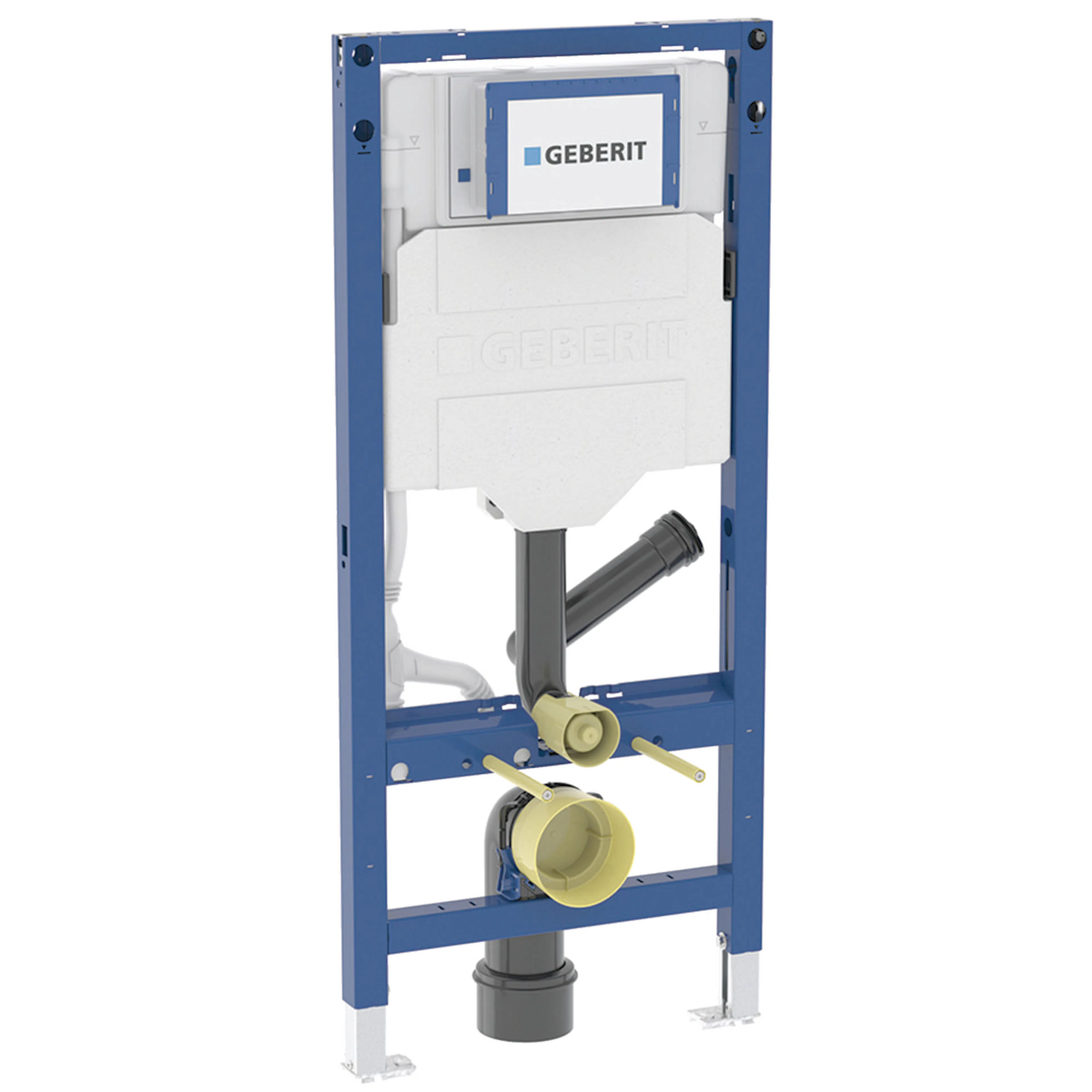 WC-Fixtur Geberit Duofix Sigma 112 cm för Luktutsugning med Frånluft