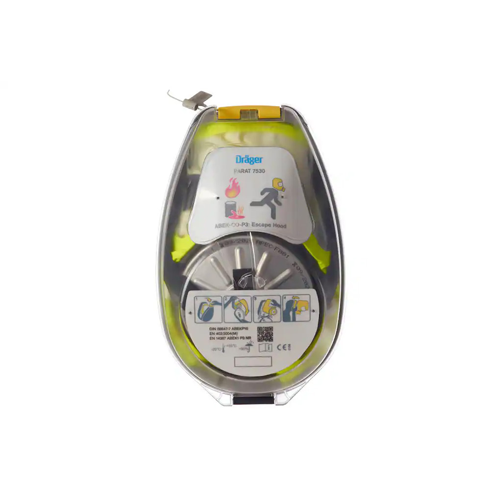Flykthuva Dräger Parat 7530 Hård Väska KIFR59437