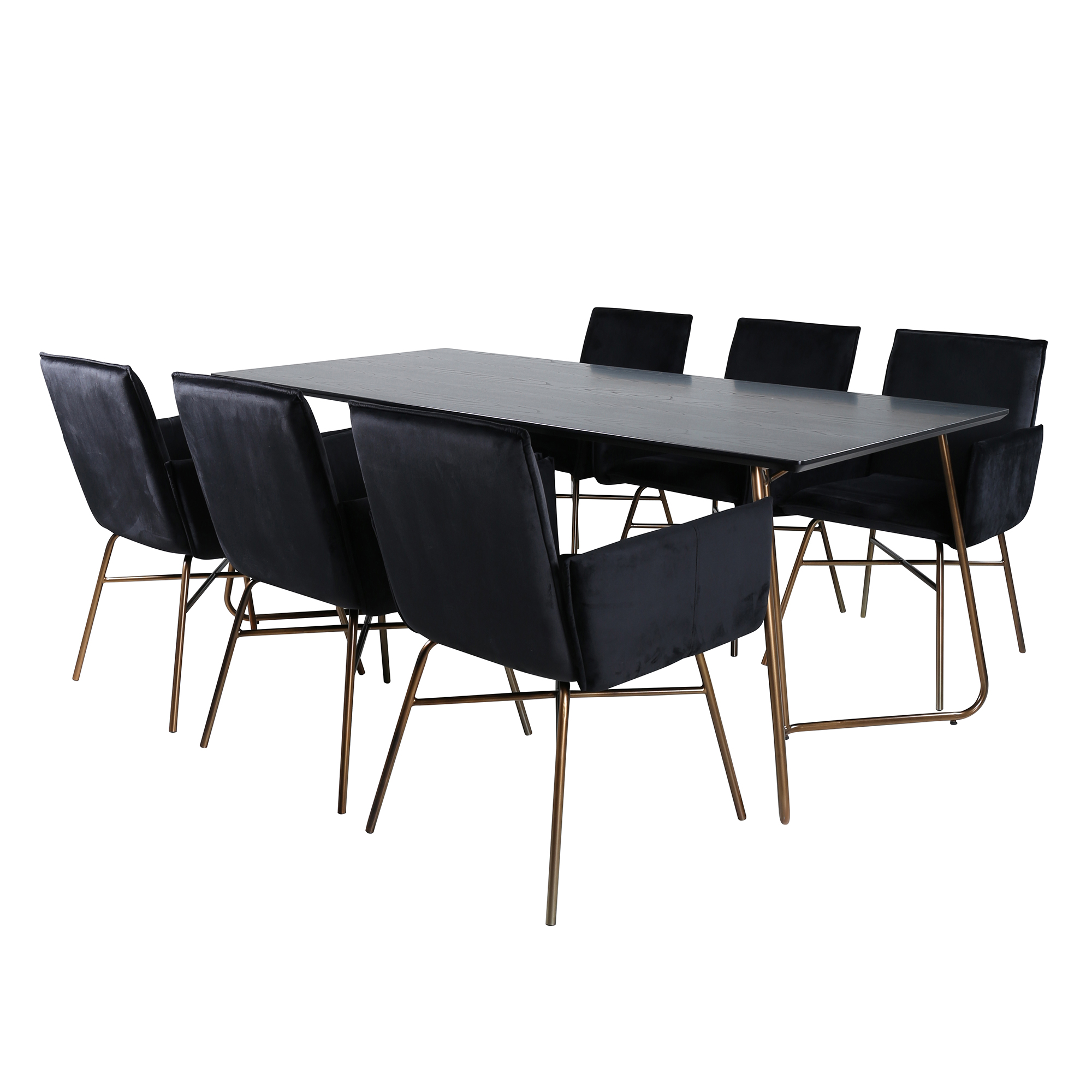 Matgrupp Venture Home Annika med 6 Annika Stolar