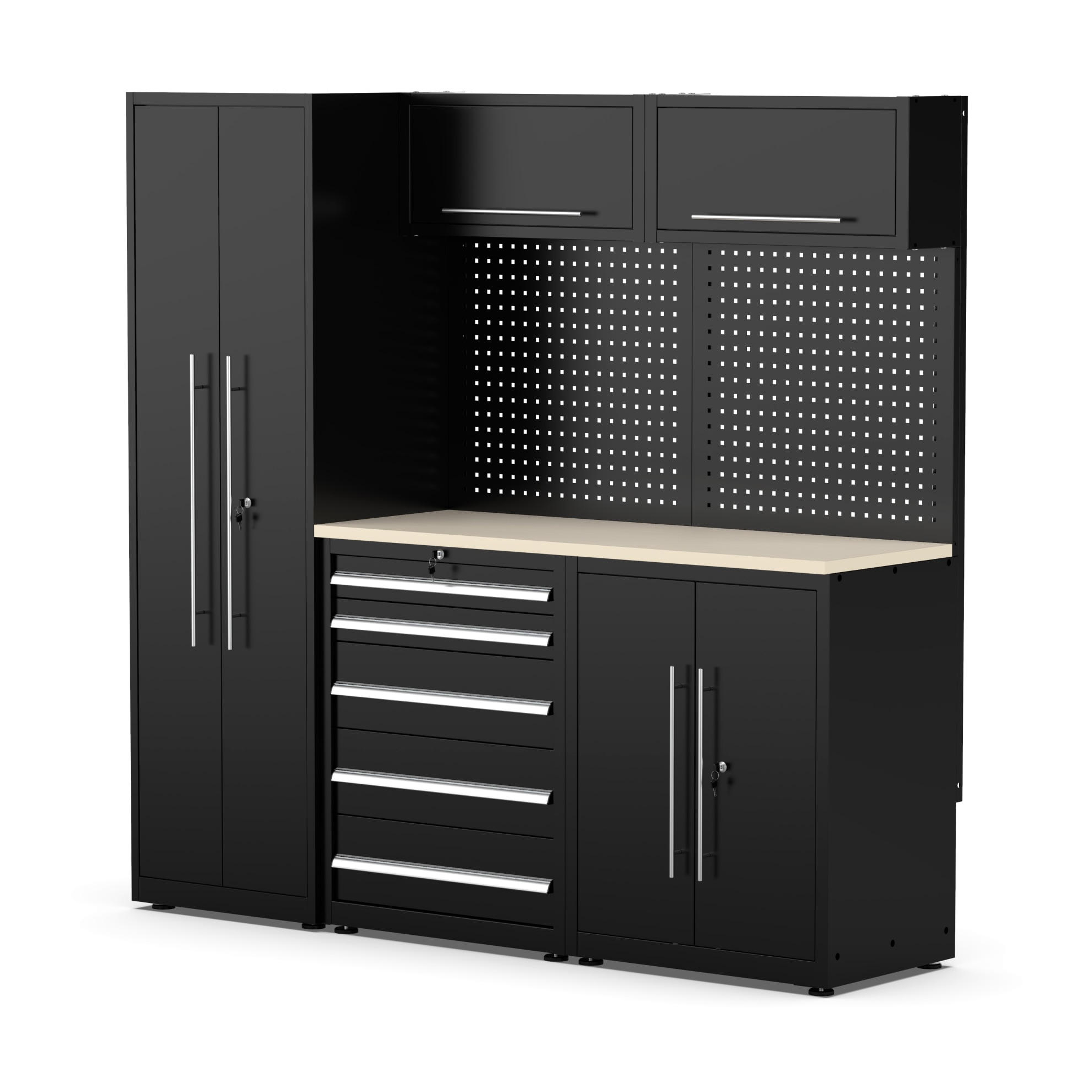 Verktygsskåp Timco Suberb 210x55x205 cm