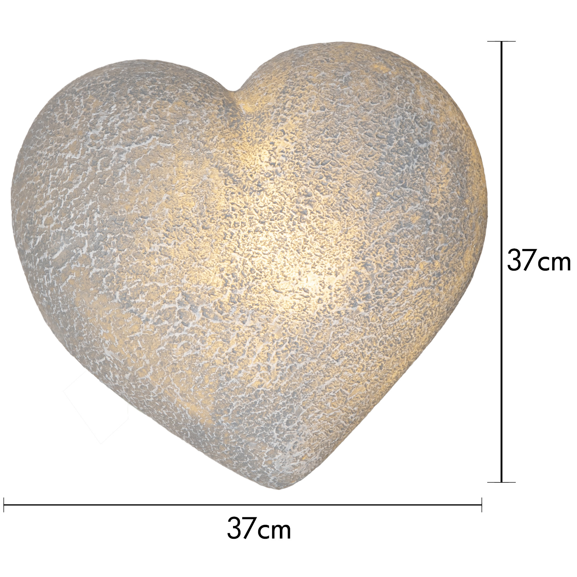 LED-Gravljus Star Trading Memoria 12x8 cm