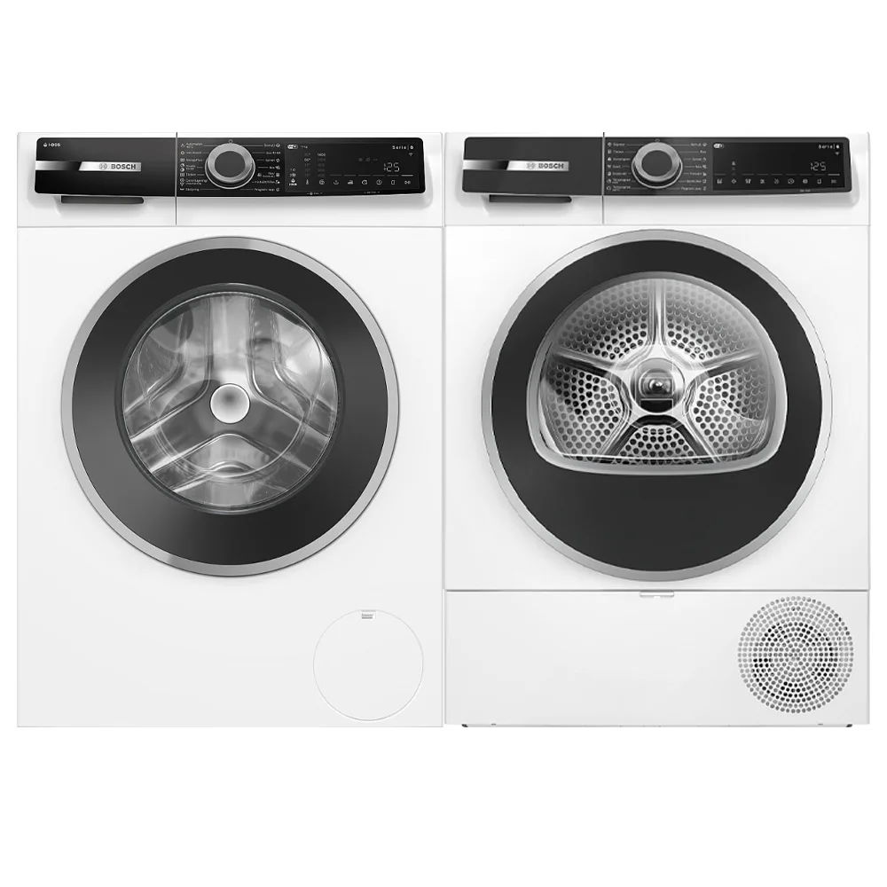 Tvätt- och Torkpaket Bosch WGK264FLSN + WQK2420LSN