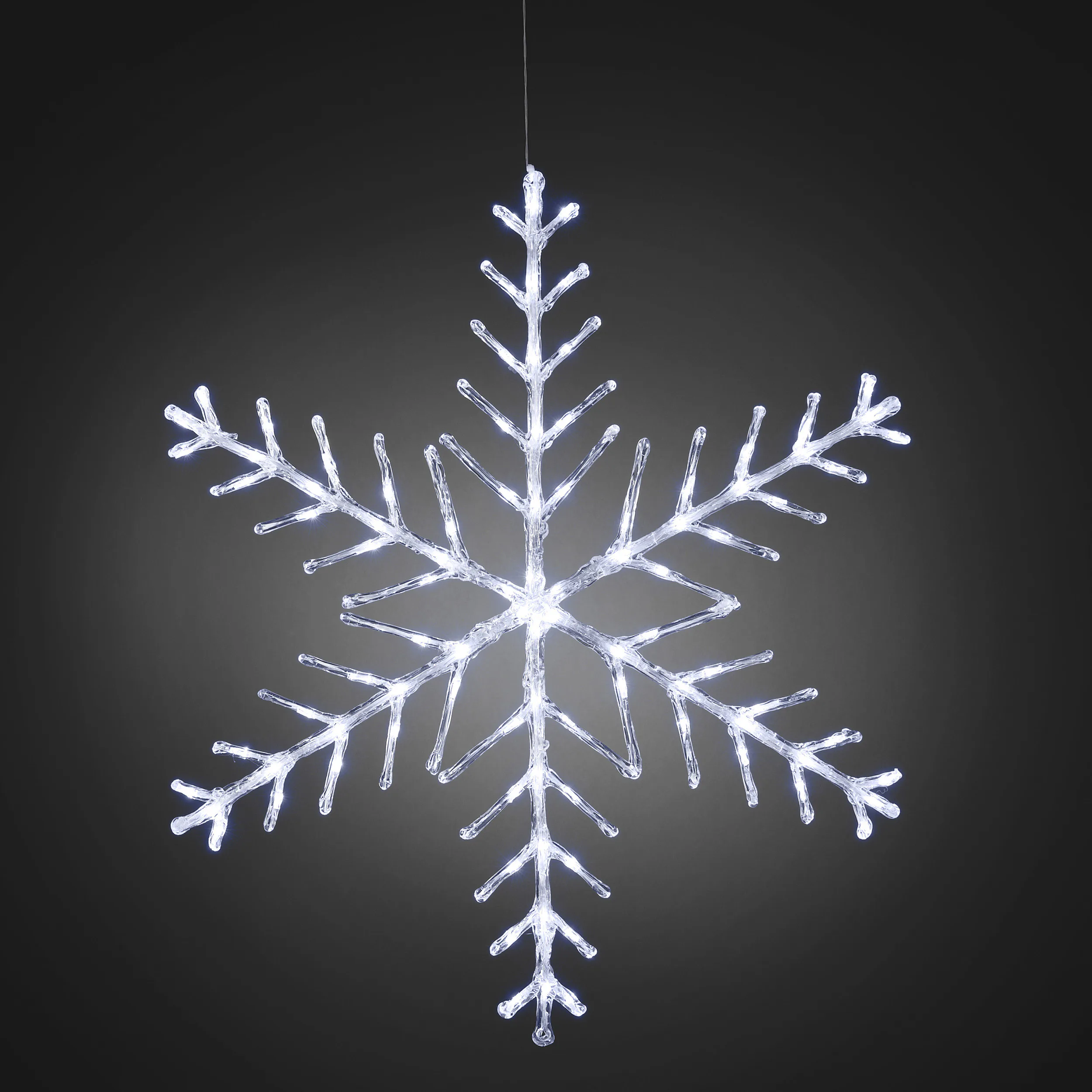 Dekorationsbelysning Gnosjö Konstsmide Snöflinga LED