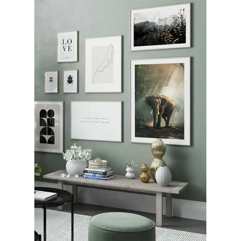 Poster Gallerix Forest Elephant